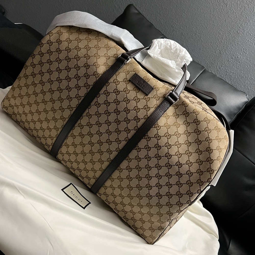 Gucci duffle bag